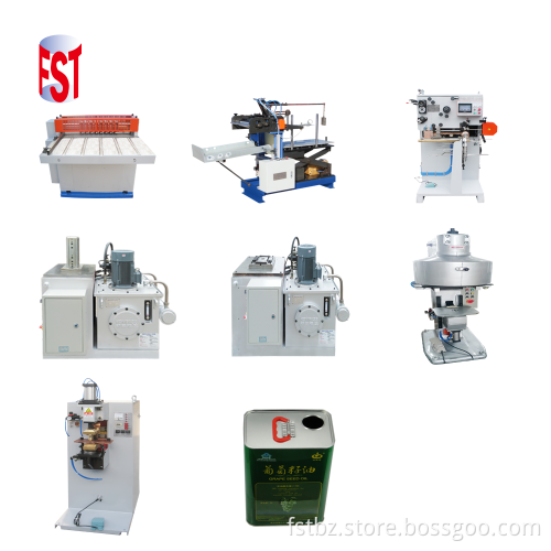 High Quality Metal Lube Oil Bucket/Tin Can Making Machine